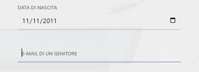 Immagine registrazione minorenne