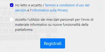 Immagine registrazione